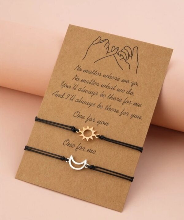 Sun and Moon Couple bracelet