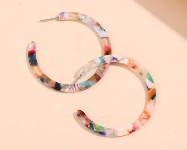 Graphic cuff hoops