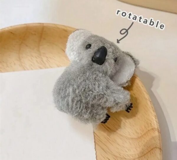 Koala claw clip (grey)