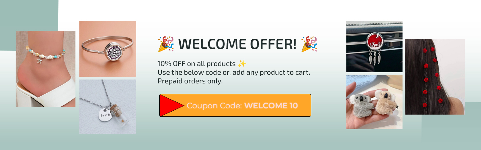 Welcome offer on miilode
