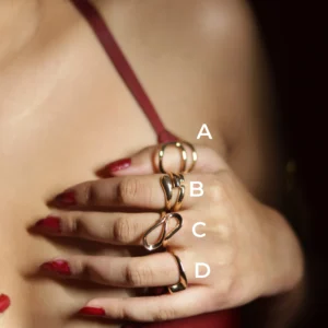 golden alloy ring