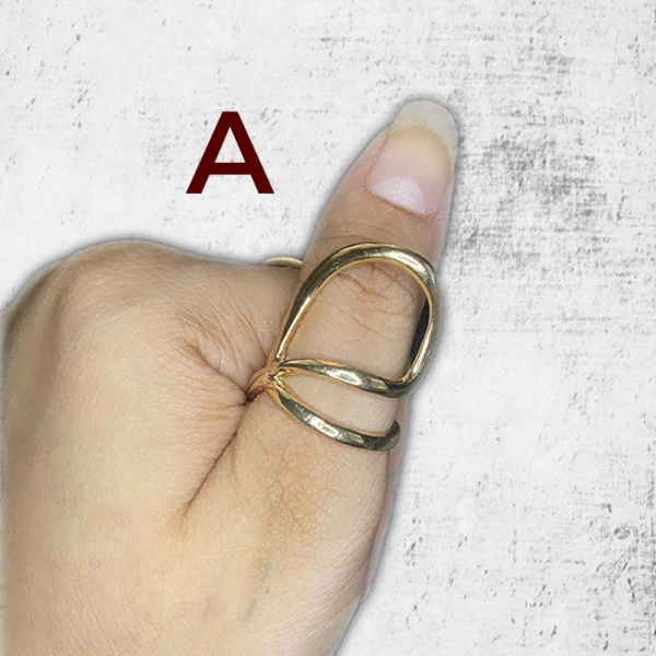 Chic & Classy Golden Rings - Image 10