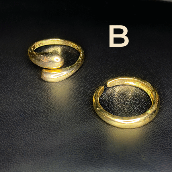 Chic & Classy Golden Rings - Image 8