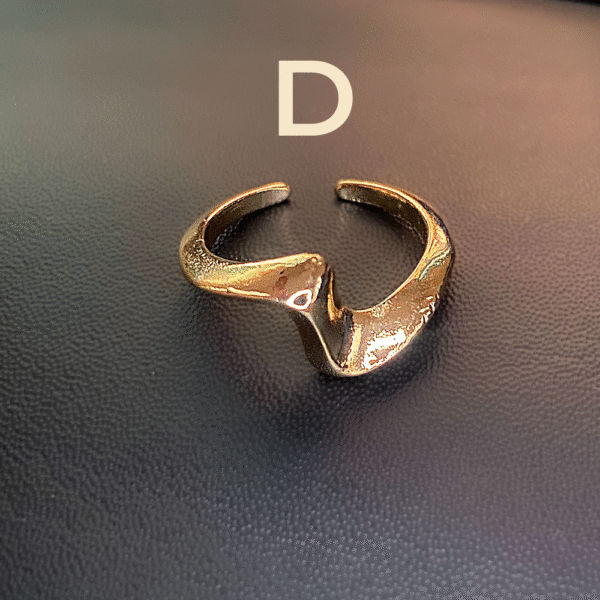 Chic & Classy Golden Rings - Image 6